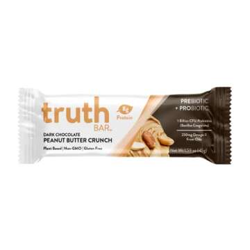 Truth Bar Vegan Keto Snack - Prebiotic & Probiotic Bars