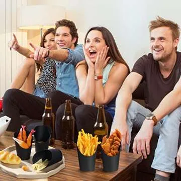 Potchen 150 Pcs Disposable Charcuterie Cups for Parties