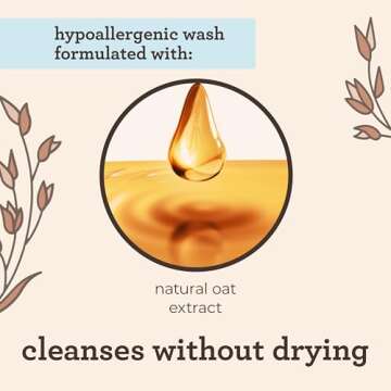 Aveeno Baby Wash & Shampoo 8oz - Gentle & Tear-Free