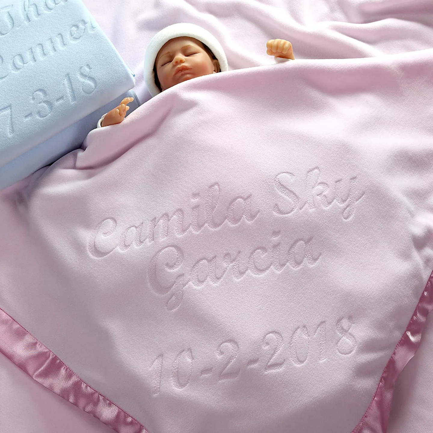 Personalized Baby Blanket - Custom Gift for Newborns