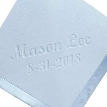 Personalized Baby Blanket - Custom Gift for Newborns