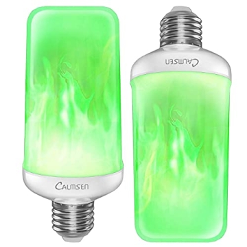 Calmsen LED Flame Effect Fire Light Bulb - 4 Modes