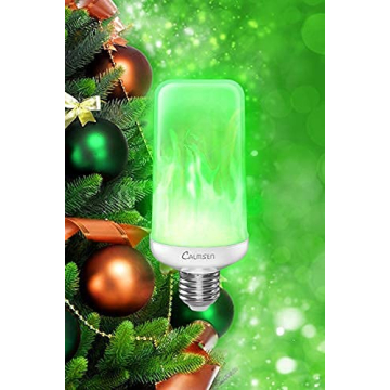 Calmsen LED Flame Effect Fire Light Bulb - 4 Modes