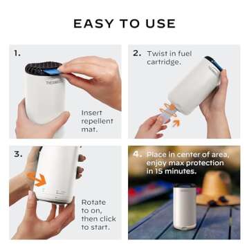 Thermacell Mosquito Repeller for Outdoor Protection