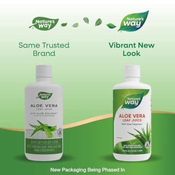 Nature's Way Aloe Vera Juice - 99.5% Purified Aloe Benefits
