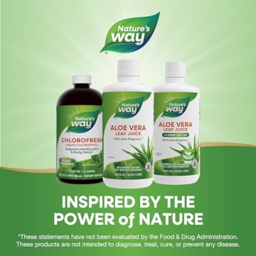 Nature's Way Aloe Vera Juice - 99.5% Purified Aloe Benefits