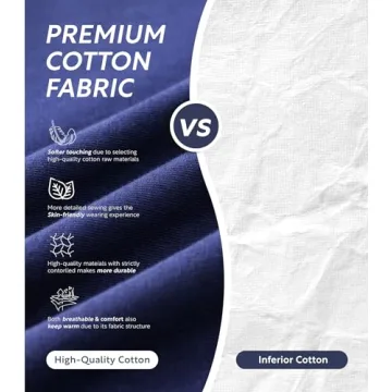 Soft Cotton Men's Pajamas Set with Pockets  - DAVID ARCHY