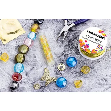 PAXCOO 6 Pack Jewelry Beading Wire Set for Crafting