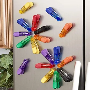 Kizmos Magnetic Multipurpose Bag Clips - Set of 7