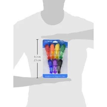 Kizmos Magnetic Multipurpose Bag Clips - Set of 7