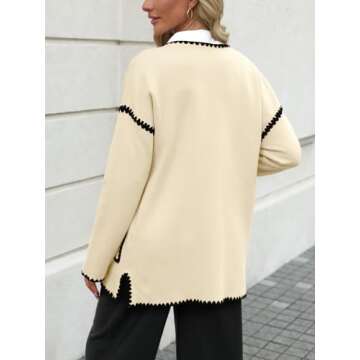 LILLUSORY Women's Open Front Cardigans for Stylish Fall