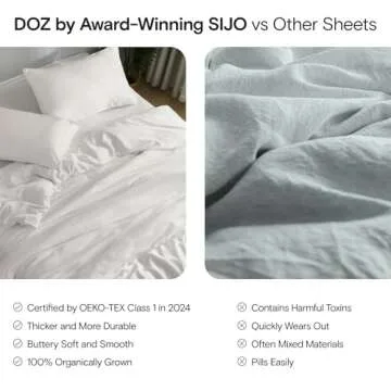 DOZ Bamboo Sheet Set for Ultimate Comfort and Quality
