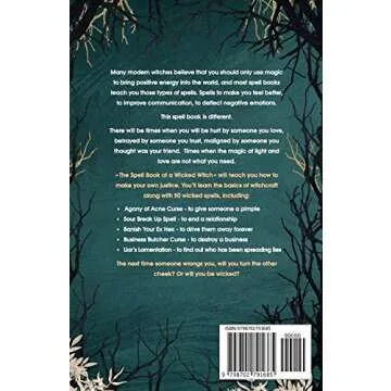 The Spell Book of a Wicked Witch: Magic Spells To Curse Your Enemies, Hex Your Ex, And Jinx The Jerk...