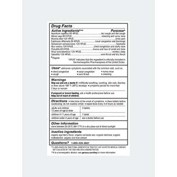 Genexa Cold Crush & Flu Fix Bundle | Multi-Symptom Cold & Flu Relief | Delicious Organic Acai Berry Flavor | Certified Organic & Non-GMO | Homeopathic Remedy Made Clean