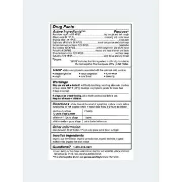 Genexa Cold Crush & Flu Fix Bundle | Multi-Symptom Cold & Flu Relief | Delicious Organic Acai Berry Flavor | Certified Organic & Non-GMO | Homeopathic Remedy Made Clean