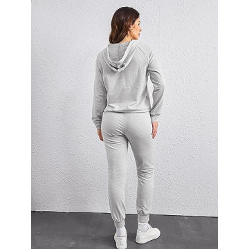 FUPHINE Women Two Piece Tracksuit Comfortable Lounge Set