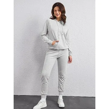 FUPHINE Women Two Piece Tracksuit Comfortable Lounge Set