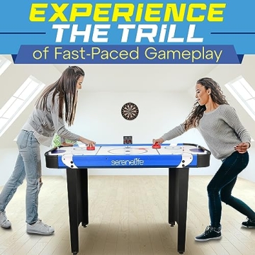 Buy SereneLife 48 inch Air Hockey Table with Scoreboard