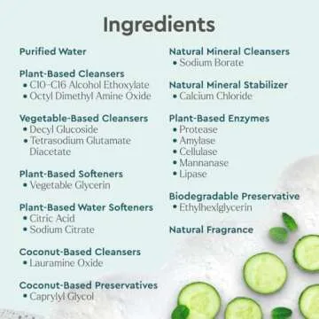 Puracy Pet Stain and Odor Remover - Enzyme Cleaner for Dog Urine and Poop Carpet - Pet Urine Enzyme Cleaner - Cat Pee Enzyme Cleaner for Cat Urine Enzyme Cleaner Destroyer - Cucumber & Mint, 25oz