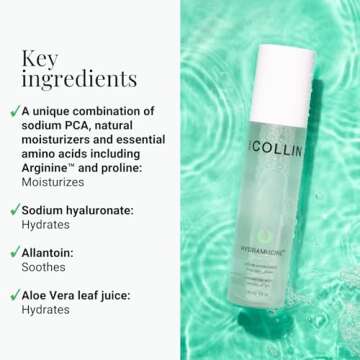 G.M. COLLIN Hydramucine Hydrating Mist | Gentle Daily Face Mist Spray | Skin Moisturizer for a Dewy ...