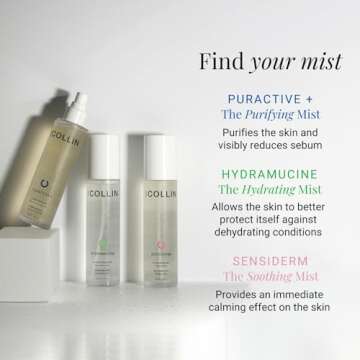 G.M. COLLIN Hydramucine Hydrating Mist | Gentle Daily Face Mist Spray | Skin Moisturizer for a Dewy Glow