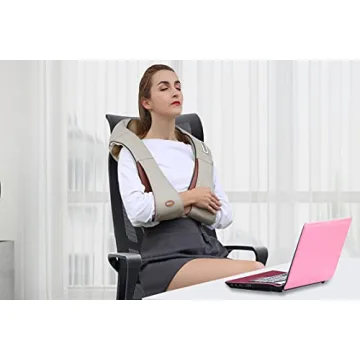 FIVE S Shiatsu Neck and Back Massager with Heat