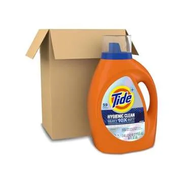 Tide Hygienic Clean Heavy 10X Duty Laundry Detergent Liquid Soap