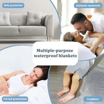 Kritter Planet Waterproof Pet Blanket - Reversible Sherpa Fleece