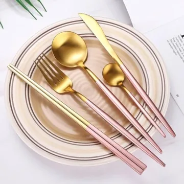 Stylish AARAINBOW 8-Piece Portable Utensil Set