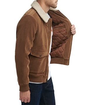 Levi's Men's Aviator Bomber Jacket for Stylish Warmth