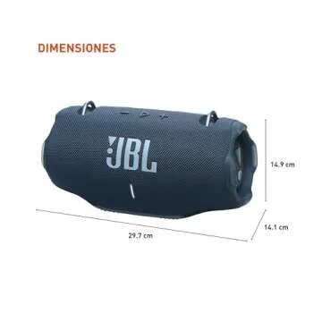JBL Xtreme 4 - Portable Bluetooth Speaker, Powerful Sound and Deep Bass, IP67 Waterproof, 24 Hours of Playtime, Powerbank, PartyBoost for Multi-Speaker Pairing (Blue)