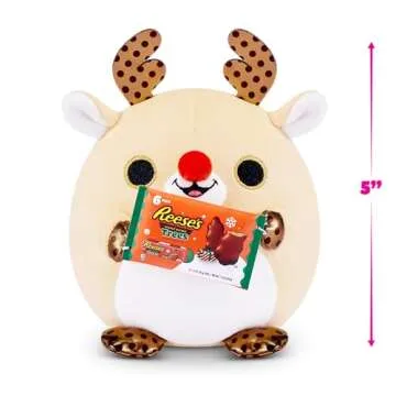 Snackles Christmas Mystery Plush 5 Inch Collectible Soft Toy