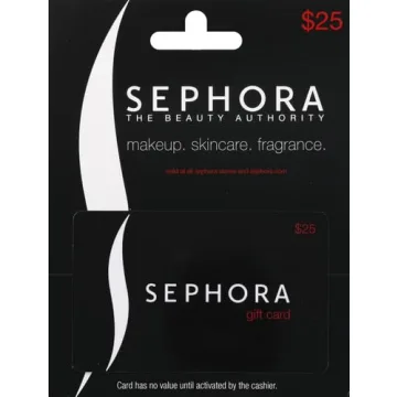Sephora $25 Gift Card for All Beauty Lovers