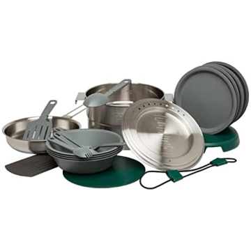 Stanley Adventure Camp Set for 4| 21 Pcs Nesting Cookware