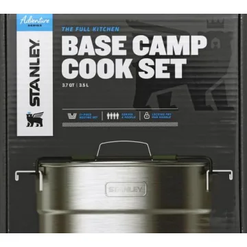 Stanley Adventure Camp Set for 4| 21 Pcs Nesting Cookware