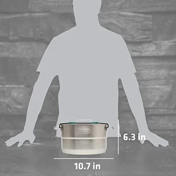 Stanley Adventure Camp Set for 4| 21 Pcs Nesting Cookware