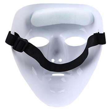 Jabbawockeez Hip-hop Mask for Halloween Cosplay Costume Party - White