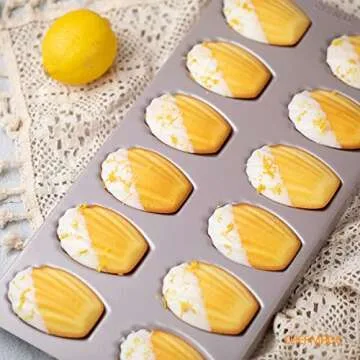 CHEFMADE 12-Cavity Non-Stick Madeleine Cake Pan