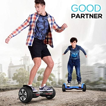 Gyroor Warrior 8.5" Hoverboard with Bluetooth and LED Lights