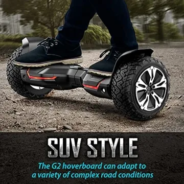 Gyroor Warrior 8.5" Hoverboard with Bluetooth and LED Lights