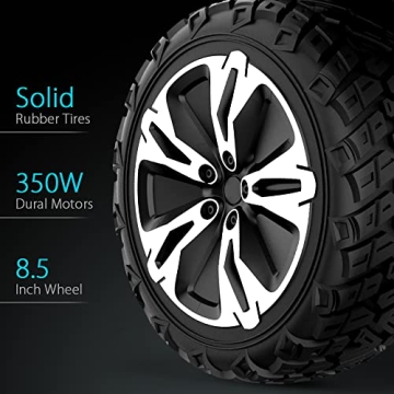 Gyroor Warrior 8.5" Hoverboard with Bluetooth and LED Lights