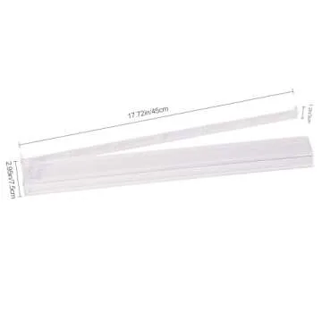 GUSTARIA Mahjong All-in-One Tile Rack & Pusher with Bag, Clear Acrylic Mahjong Rack and Pusher Combo...