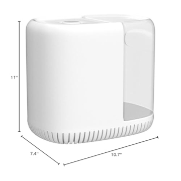 Canopy Bedside Humidifier 36HR Run Time 2.5L Capacity White
