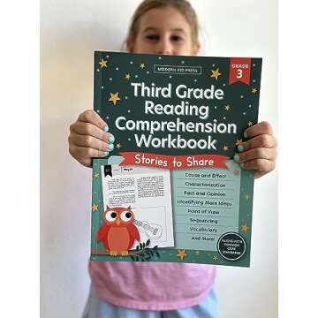 The 3rd Grade Reading Comprehension Workbook for Kids: Fun and Engaging Stories and Activities to Fo...