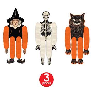 Beistle Vintage Halloween Tissue Dancers