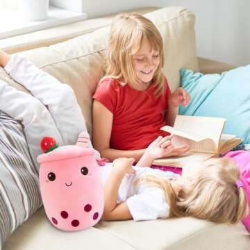 Ditucu Cute Boba Tea Plush Stuffed Toy Gift for Kids