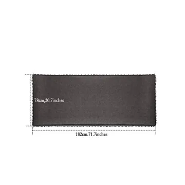 Boao 2 Pieces Women Sarong Coverups Long Sarong Plus Size Beach Wrap with Tassel Chiffon Swimsuit(Black, Grey)