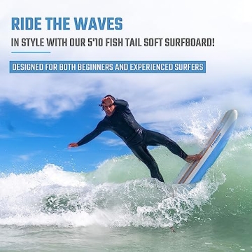 Thurso Surf Soft Top Foam Surfboard for Beginners and Family