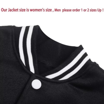 babyhealthy Varsity Baseball Jacket Lightweight Windbreaker