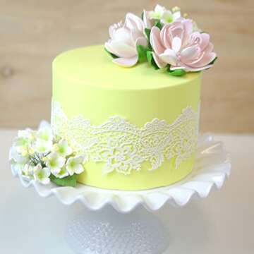 Global Sugar Art Protea Sugar Cake Flowers Medium Pink, 3 Count by Chef Alan Tetreault